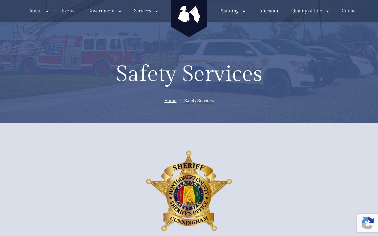 Pike Road official sheriff contract and arrest-services information